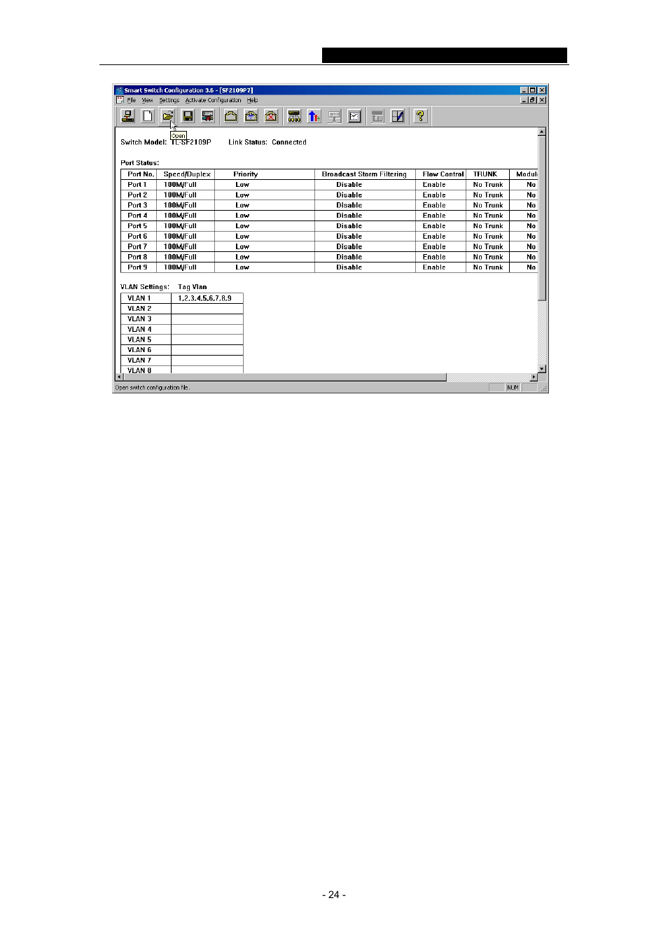 TP-Link TL-SF2109P User Manual | Page 27 / 32