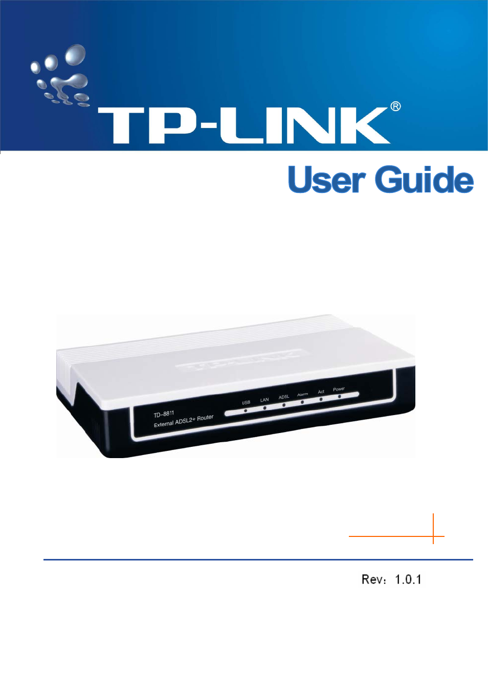 TP-Link TD-8811B User Manual | 30 pages