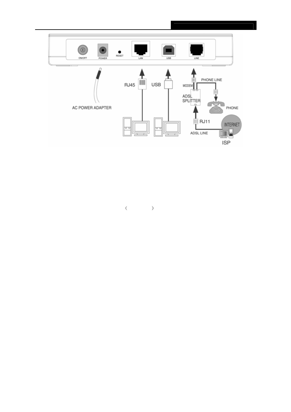 Chapter 3. system configuration, 1 computer configuration, Chapter 3 | System configuration, Computer configuration | TP-Link TD-8811B User Manual | Page 10 / 30