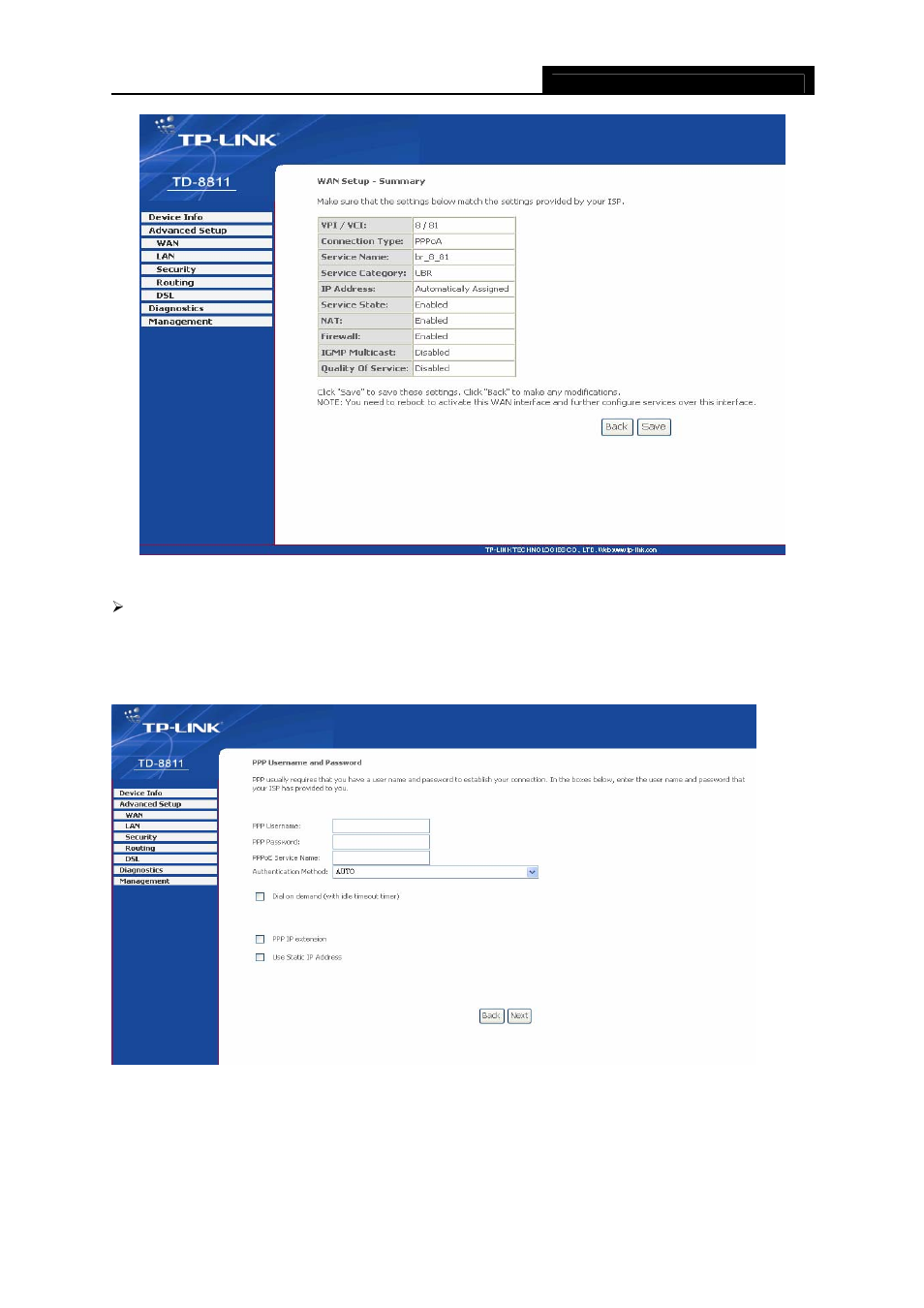 TP-Link TD-8811B User Manual | Page 17 / 30