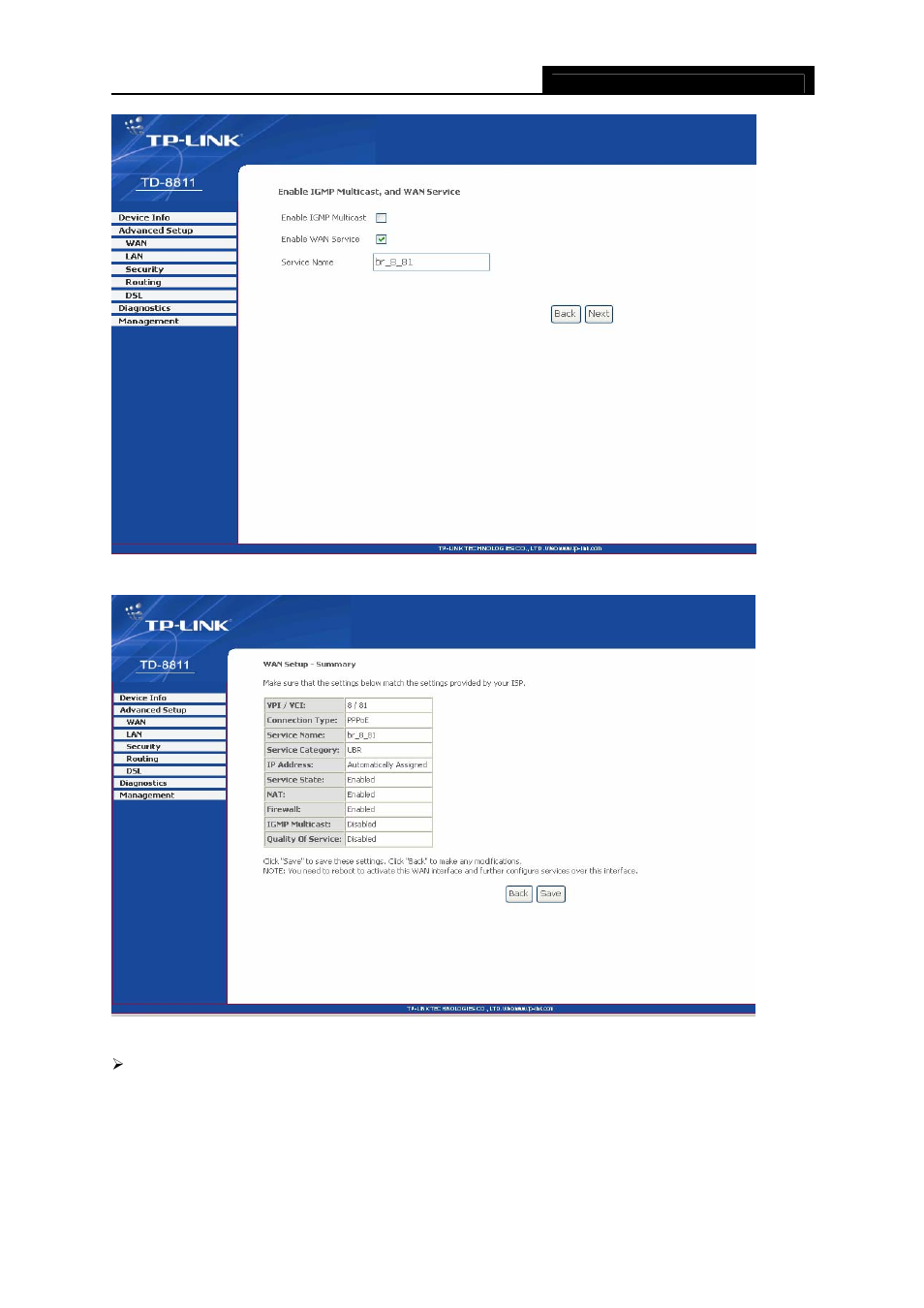 TP-Link TD-8811B User Manual | Page 18 / 30