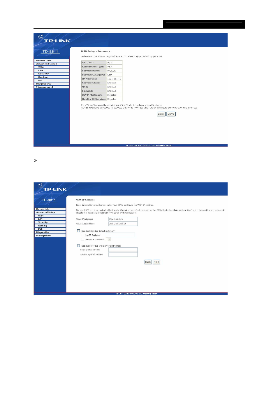 TP-Link TD-8811B User Manual | Page 20 / 30