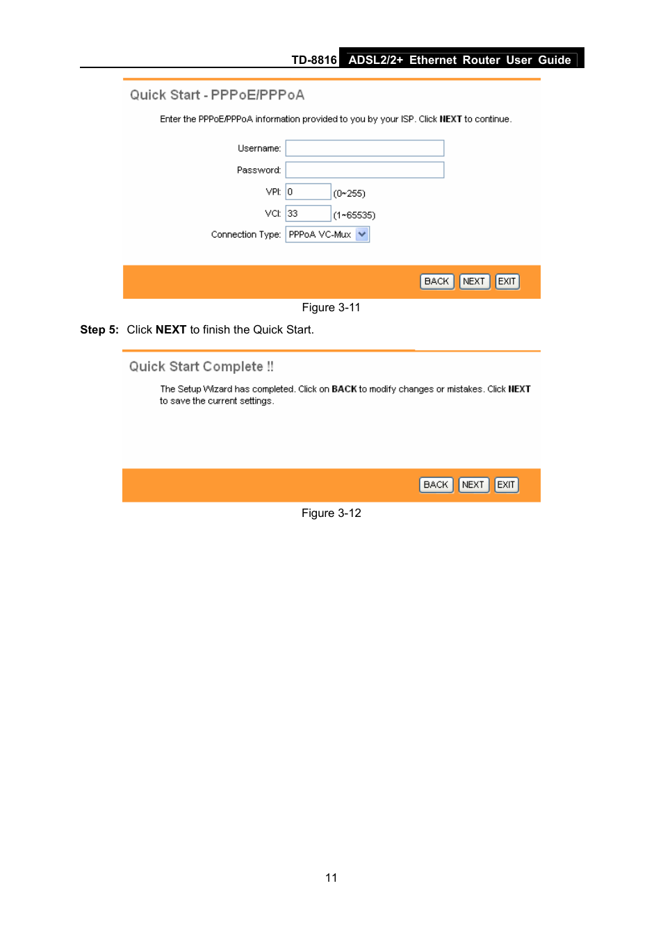 TP-Link ETHERNET ROUTER TD-8816 User Manual | Page 17 / 55