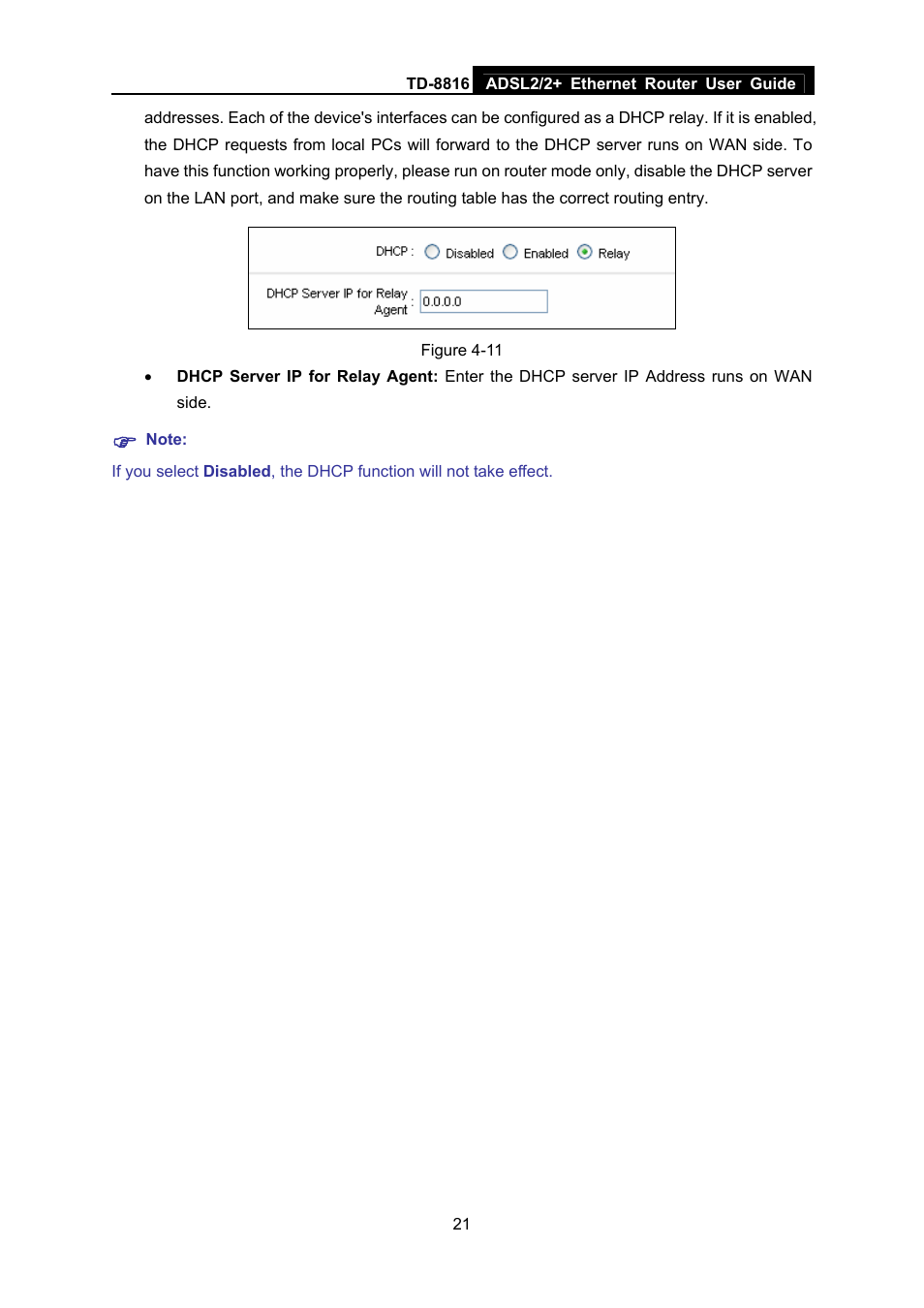 TP-Link ETHERNET ROUTER TD-8816 User Manual | Page 27 / 55