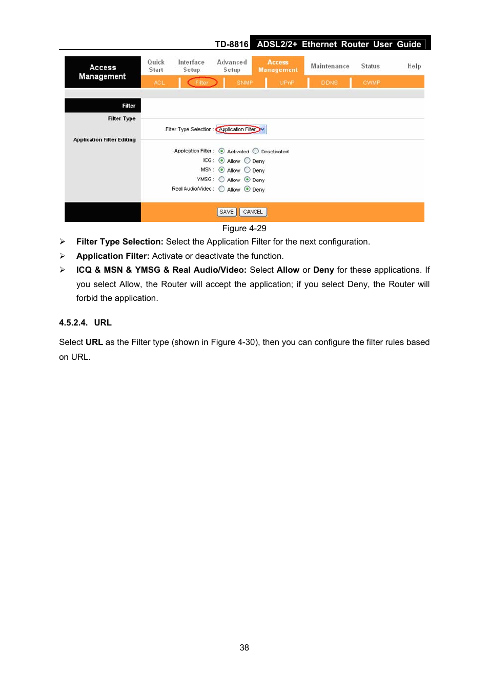 TP-Link ETHERNET ROUTER TD-8816 User Manual | Page 44 / 55