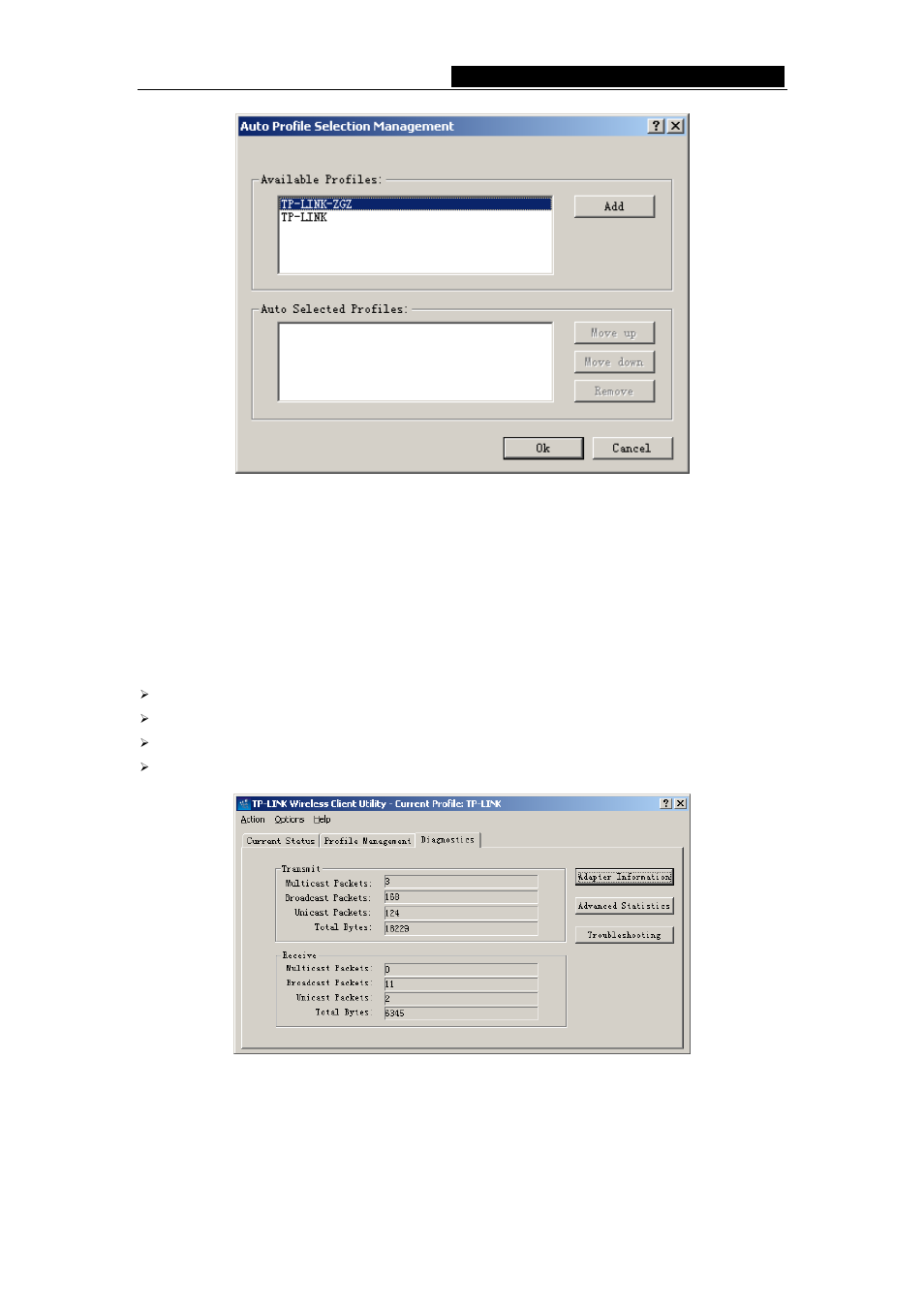 3 diagnostics, 1 check driver information | TP-Link TL-WN551G User Manual | Page 20 / 27