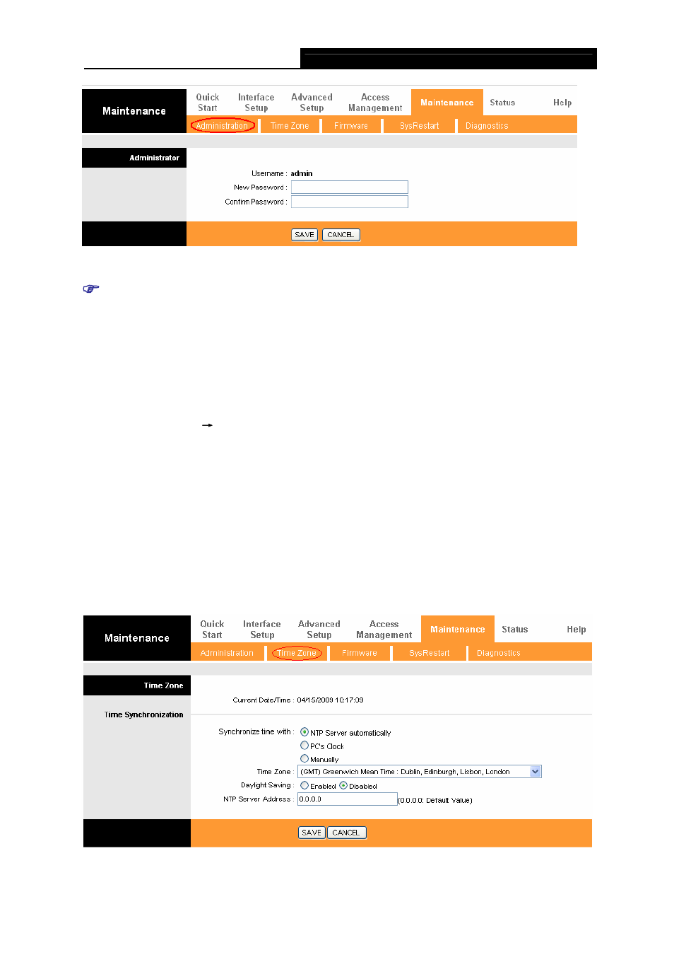 2 time zone | TP-Link TD-W8901G User Manual | Page 60 / 66