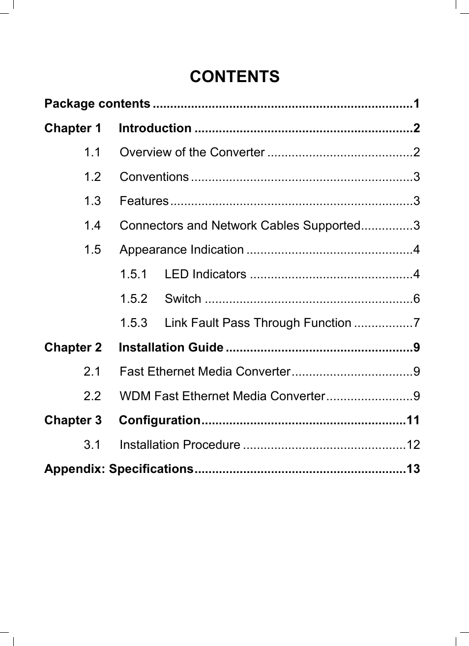 TP-Link MC112CS User Manual | Page 6 / 20