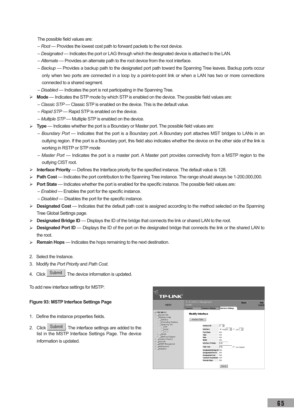 TP-Link TL-SL3452 User Manual | Page 72 / 120