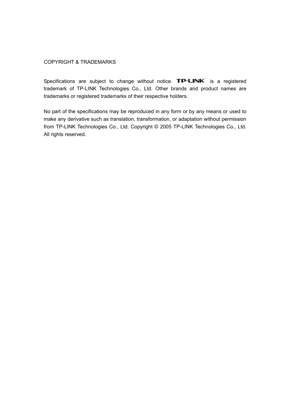 TP-Link TL-WR542G User Manual | Page 2 / 67