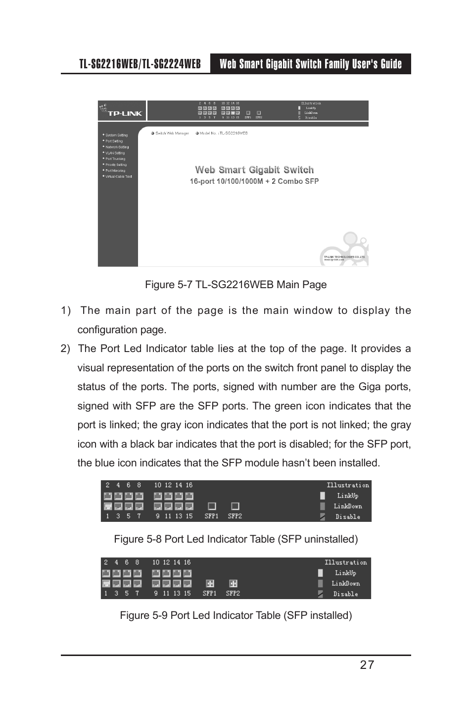 TP-Link TL-SG2224WEB User Manual | Page 34 / 75