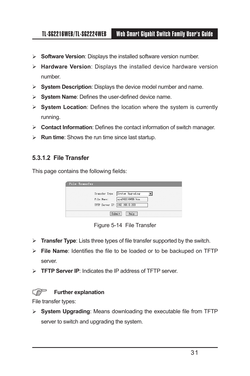 2 file transfer | TP-Link TL-SG2224WEB User Manual | Page 38 / 75
