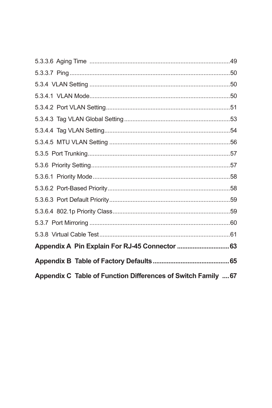 TP-Link TL-SG2224WEB User Manual | Page 7 / 75