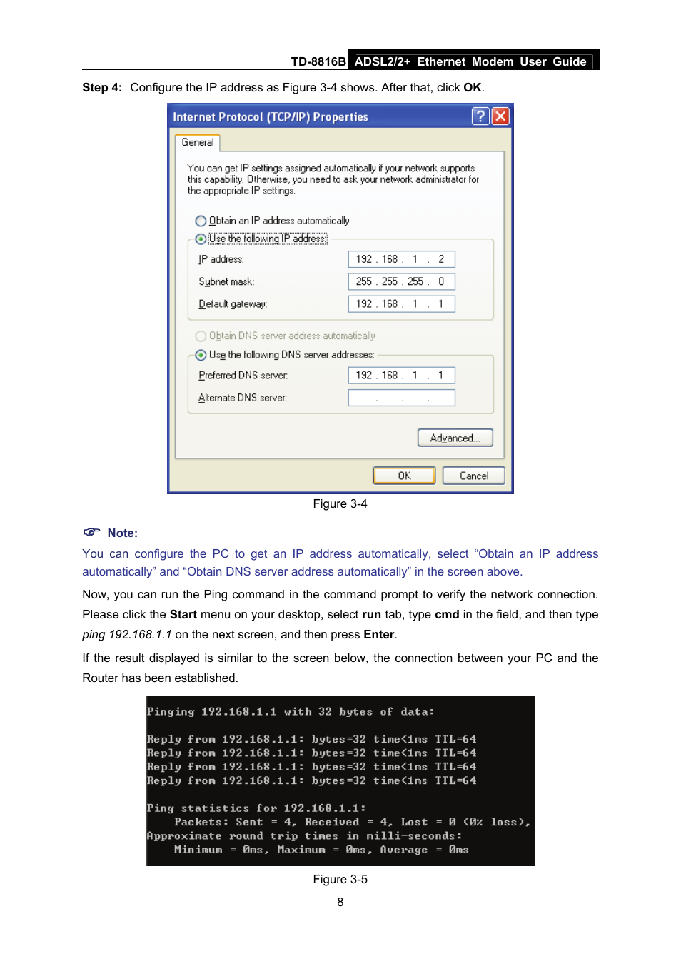 TP-Link TD-8816B User Manual | Page 14 / 54