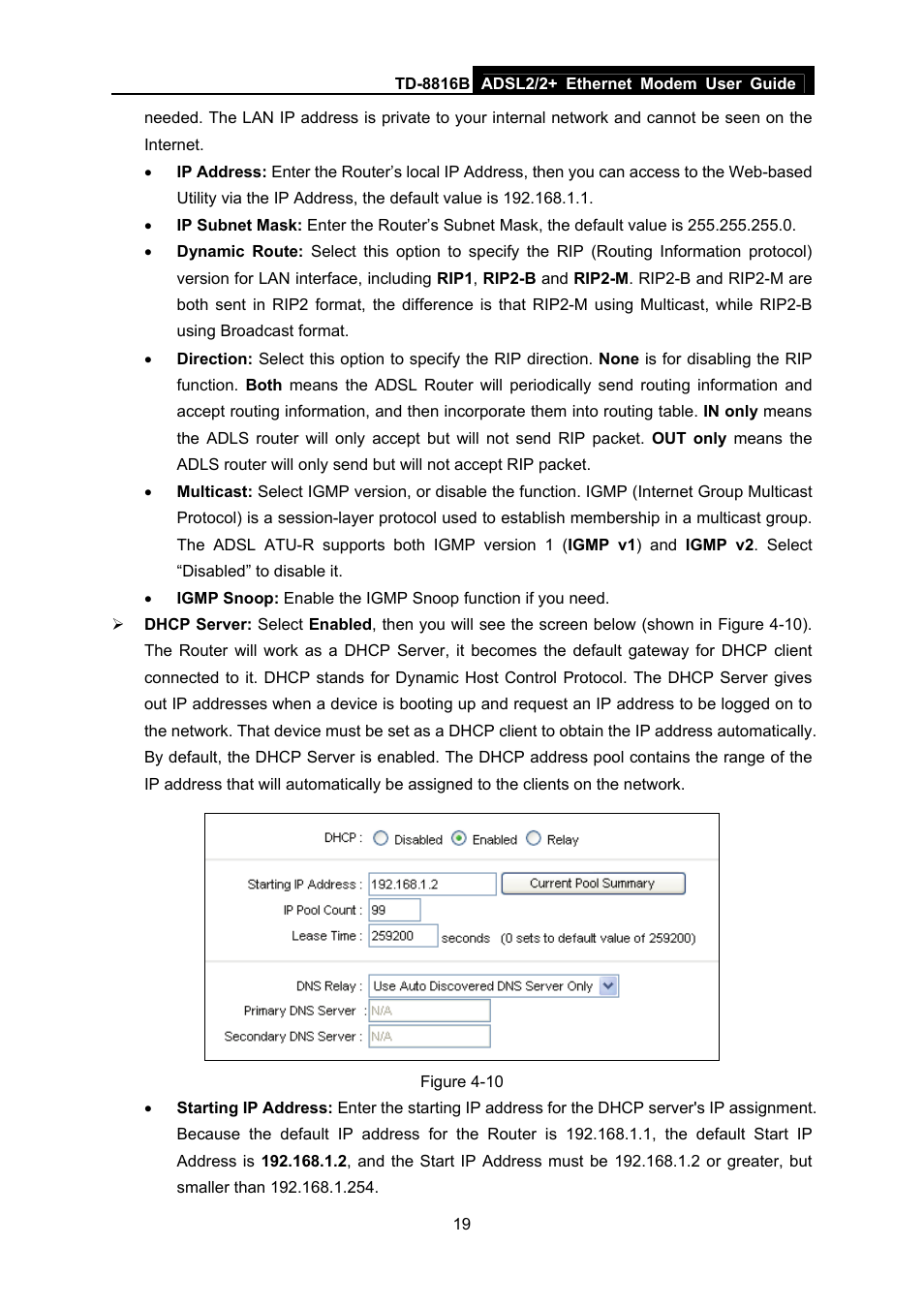 TP-Link TD-8816B User Manual | Page 25 / 54