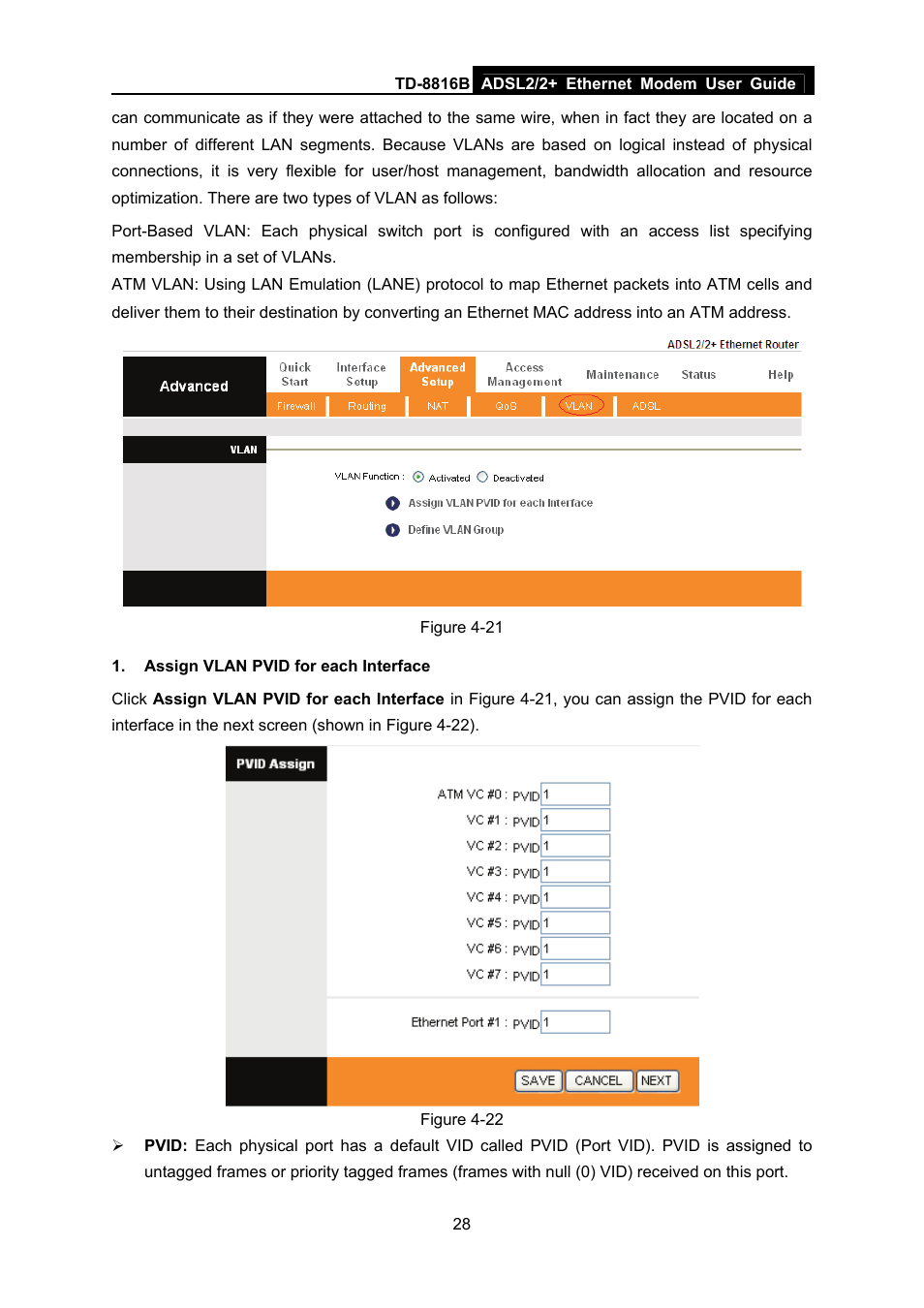 TP-Link TD-8816B User Manual | Page 34 / 54