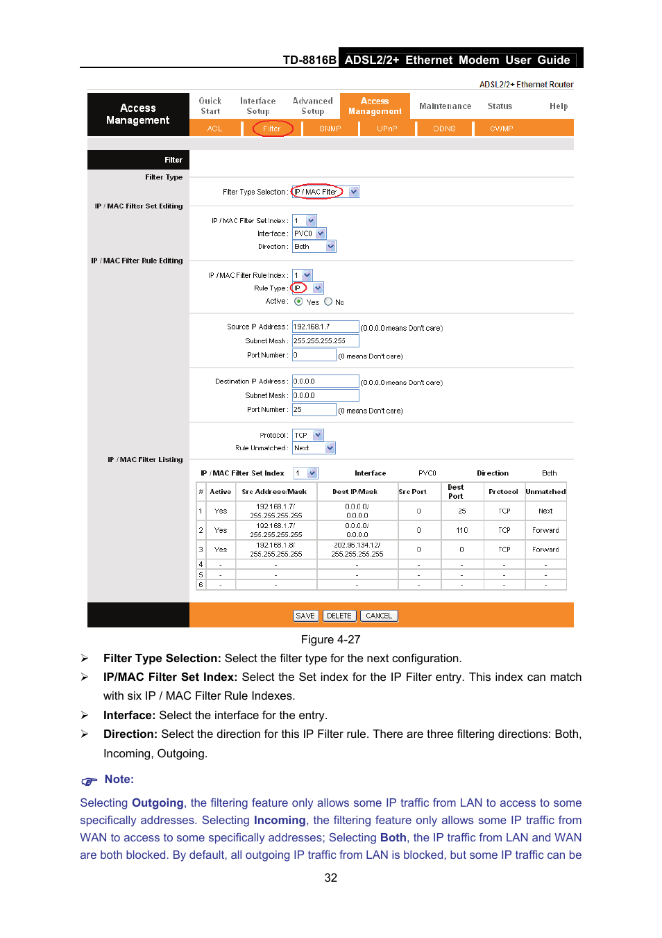 TP-Link TD-8816B User Manual | Page 38 / 54