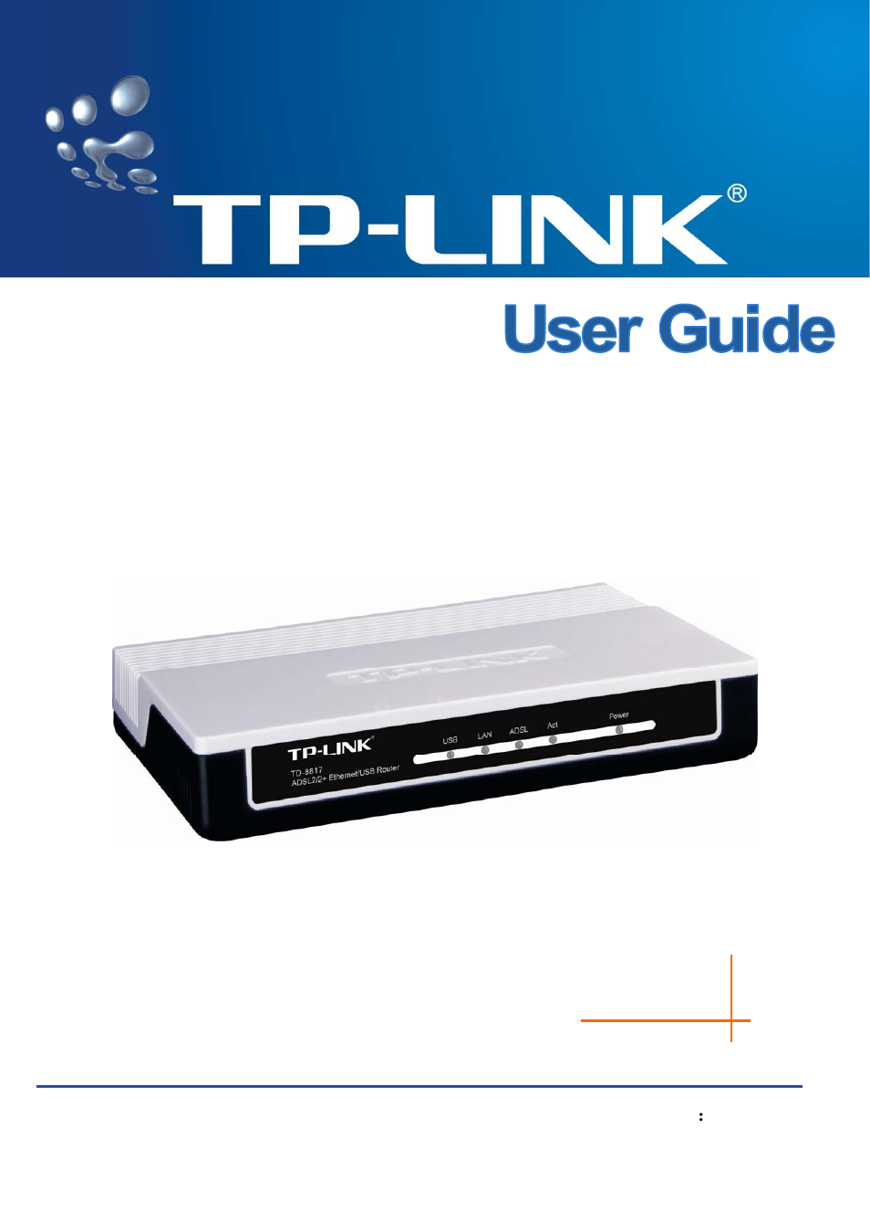 TP-Link TD-8817 User Manual | 58 pages