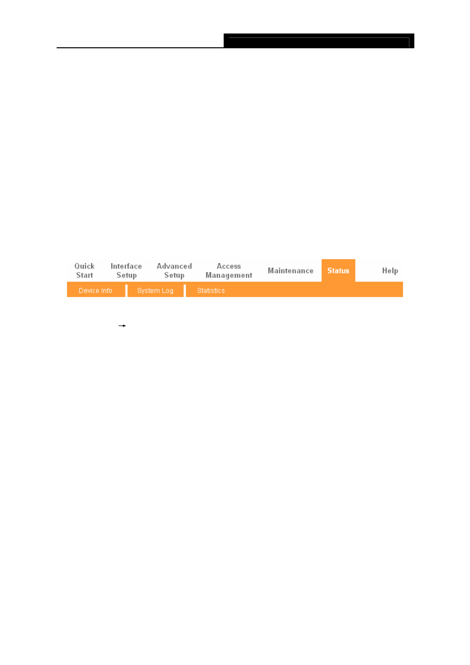 Chapter 4. software configuration, 1 status | TP-Link TD-8817 User Manual | Page 21 / 58