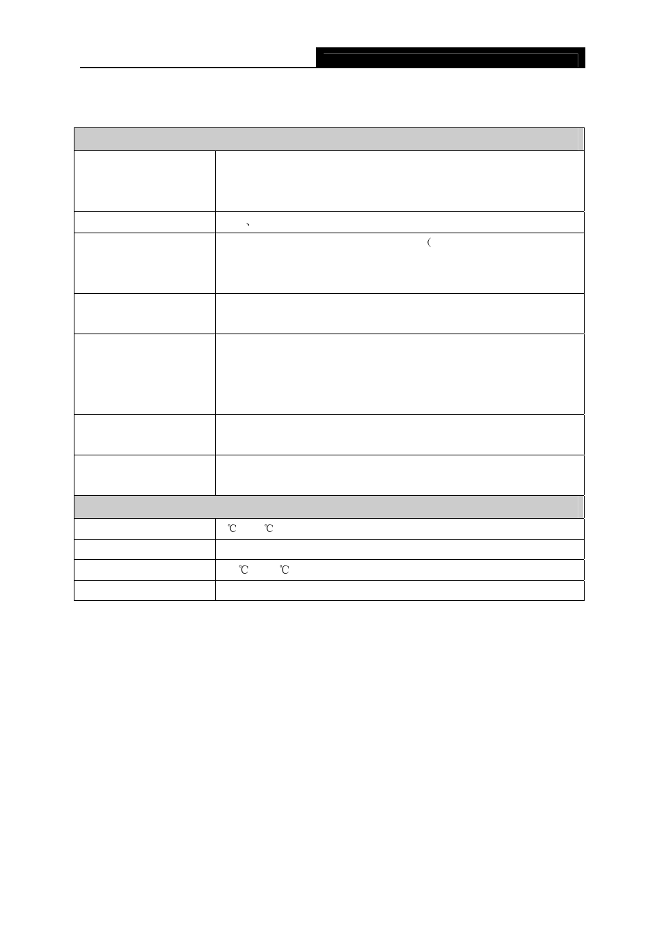 Appendix a: specification | TP-Link TD-8817 User Manual | Page 58 / 58