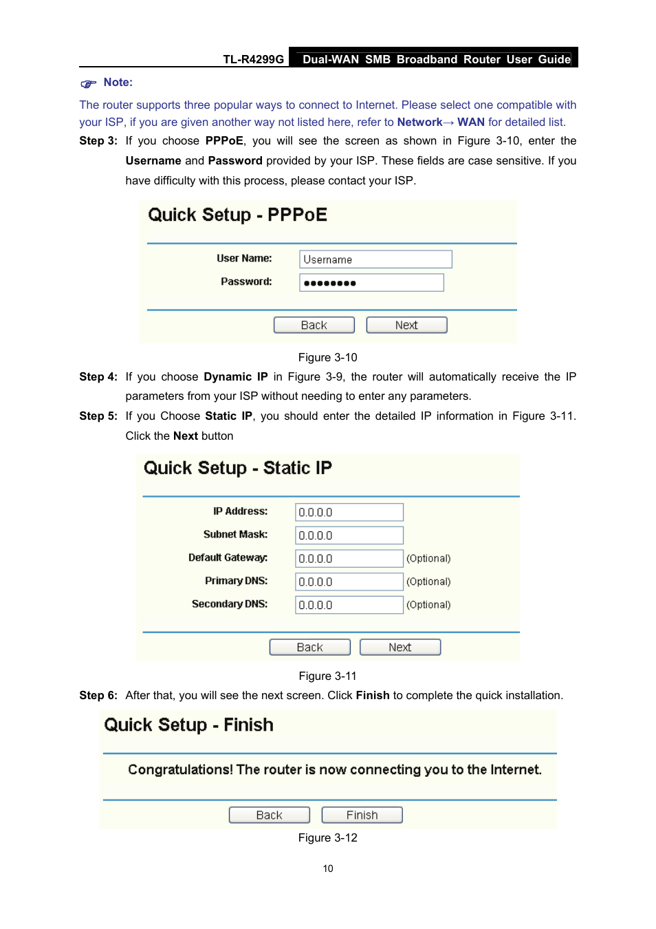 TP-Link TL-R4299G User Manual | Page 16 / 87