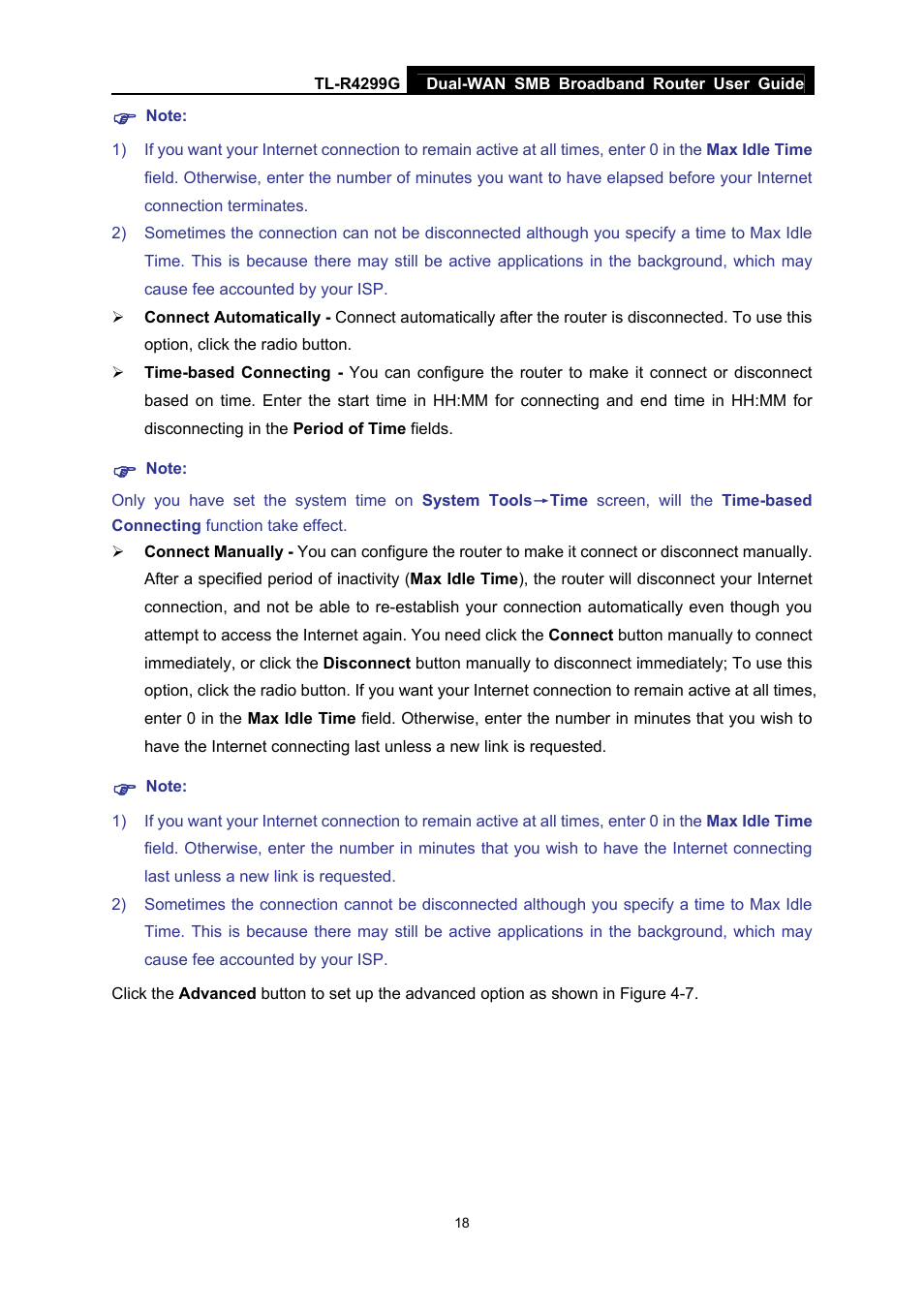 TP-Link TL-R4299G User Manual | Page 24 / 87