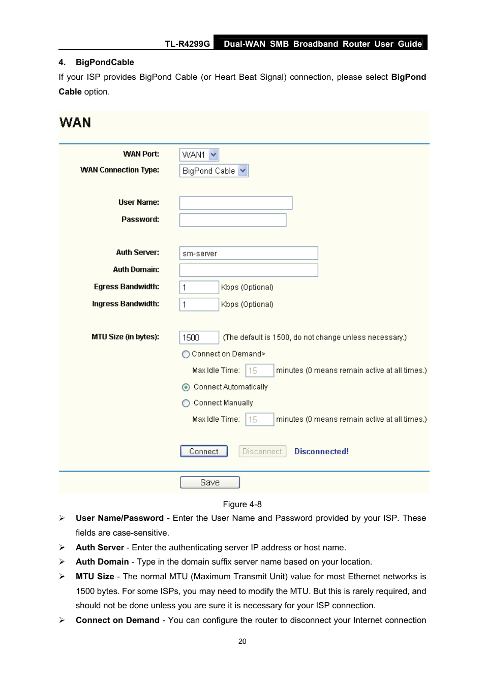 TP-Link TL-R4299G User Manual | Page 26 / 87