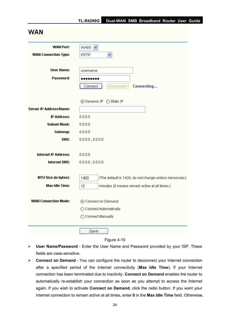 TP-Link TL-R4299G User Manual | Page 30 / 87