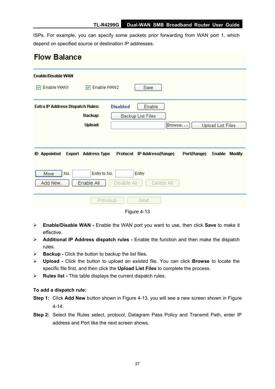 TP-Link TL-R4299G User Manual | Page 33 / 87