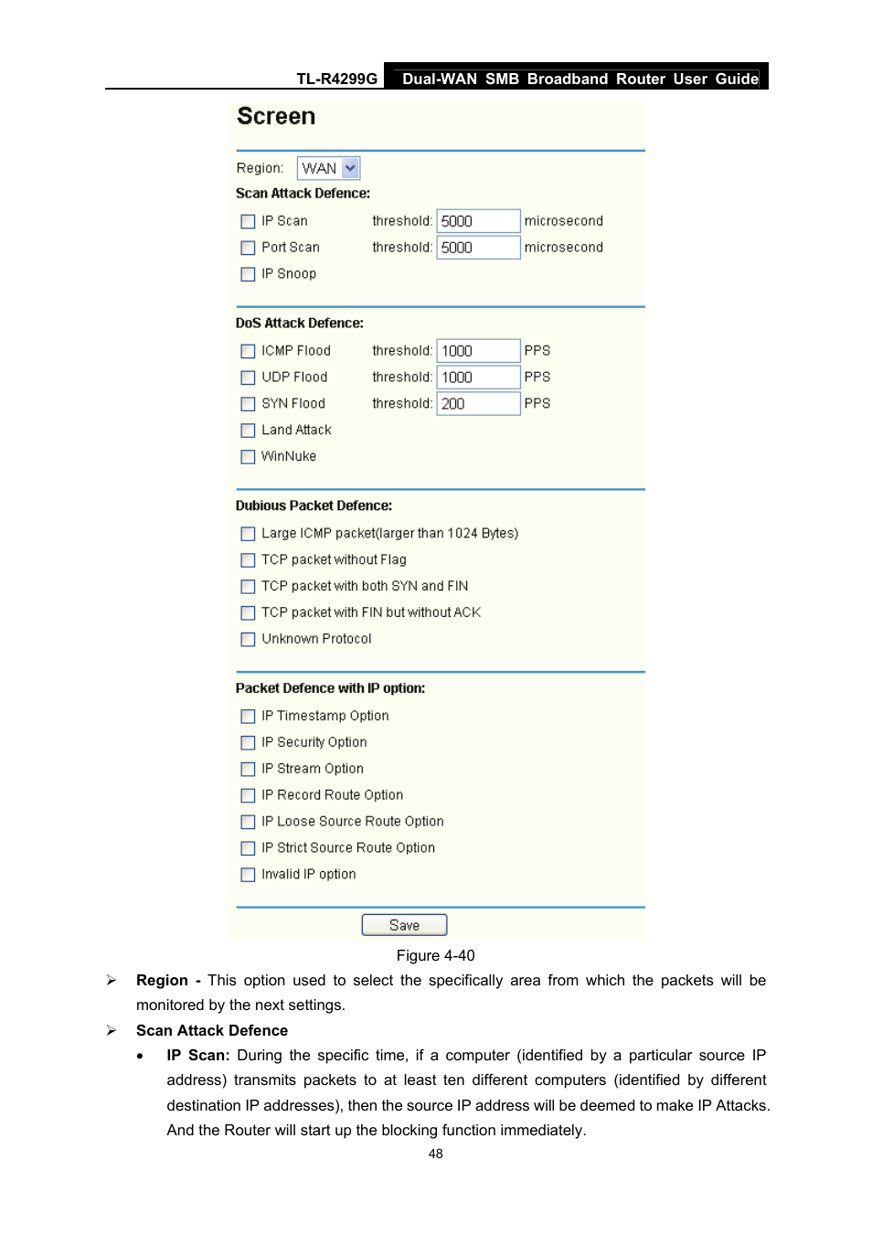 TP-Link TL-R4299G User Manual | Page 54 / 87