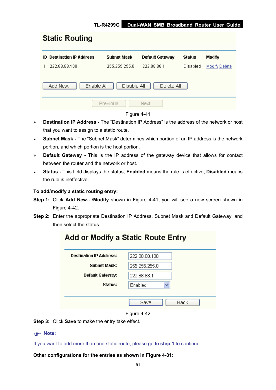 TP-Link TL-R4299G User Manual | Page 57 / 87