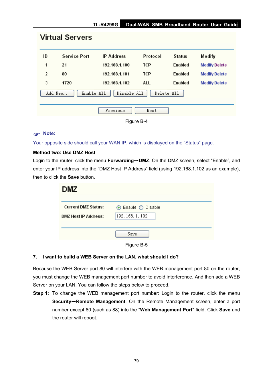 TP-Link TL-R4299G User Manual | Page 85 / 87