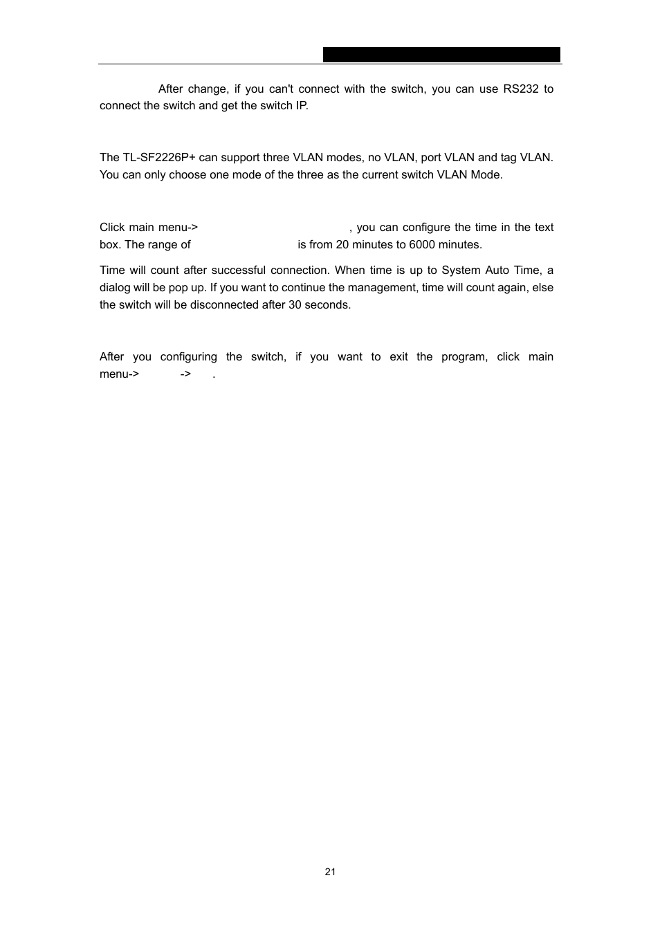 4 exit | TP-Link TL-SF2226P User Manual | Page 24 / 37