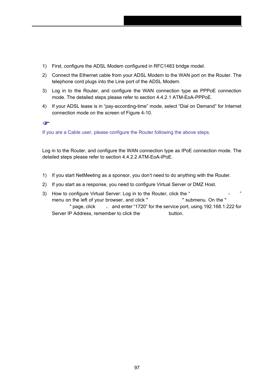 Appendix a: faq | TP-Link TD-W8970N User Manual | Page 104 / 116