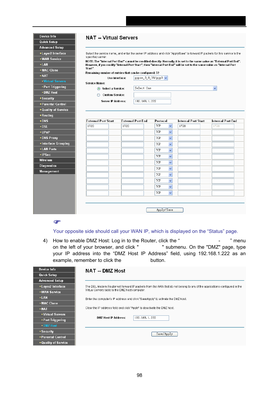 TP-Link TD-W8970N User Manual | Page 105 / 116