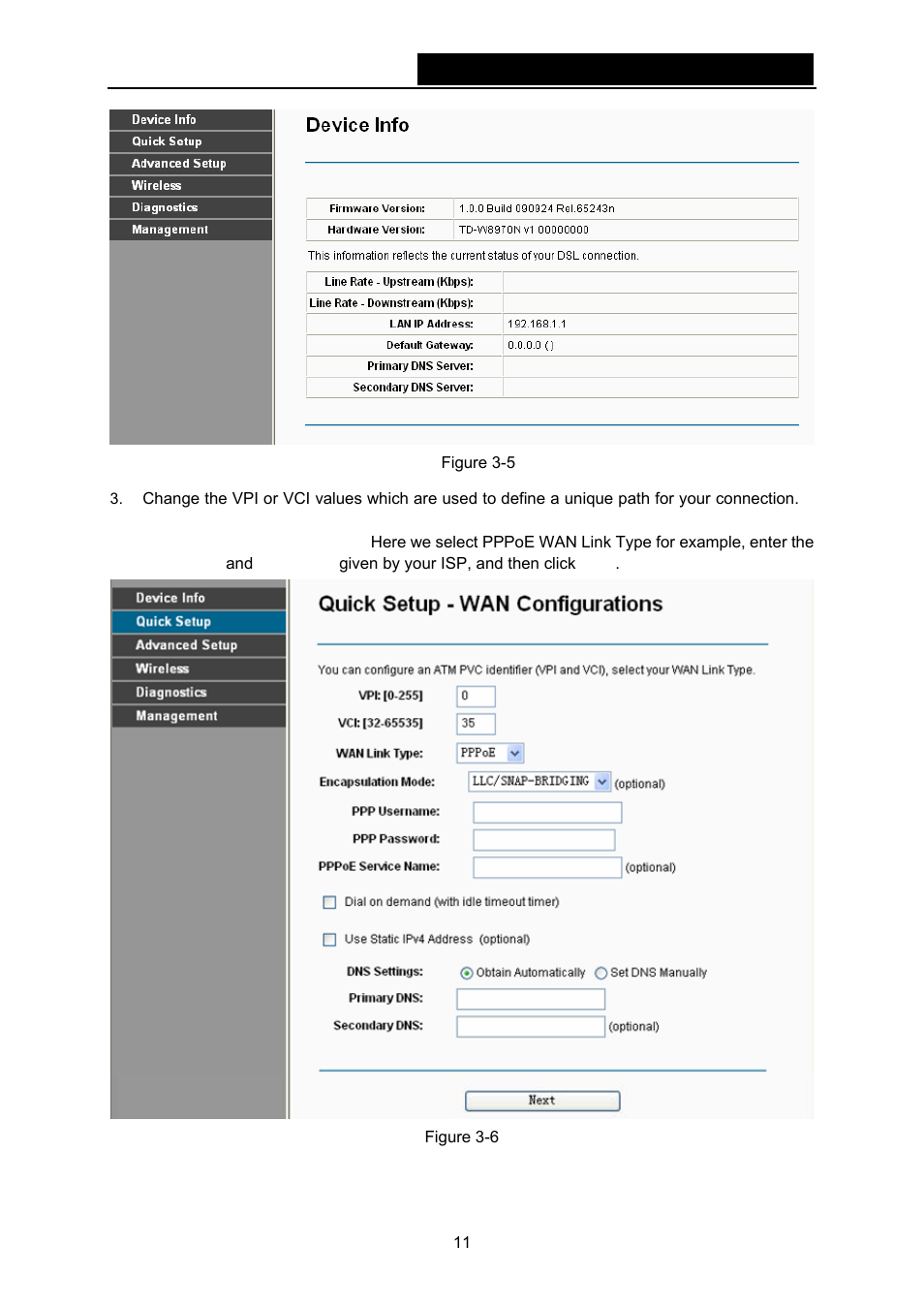 TP-Link TD-W8970N User Manual | Page 18 / 116