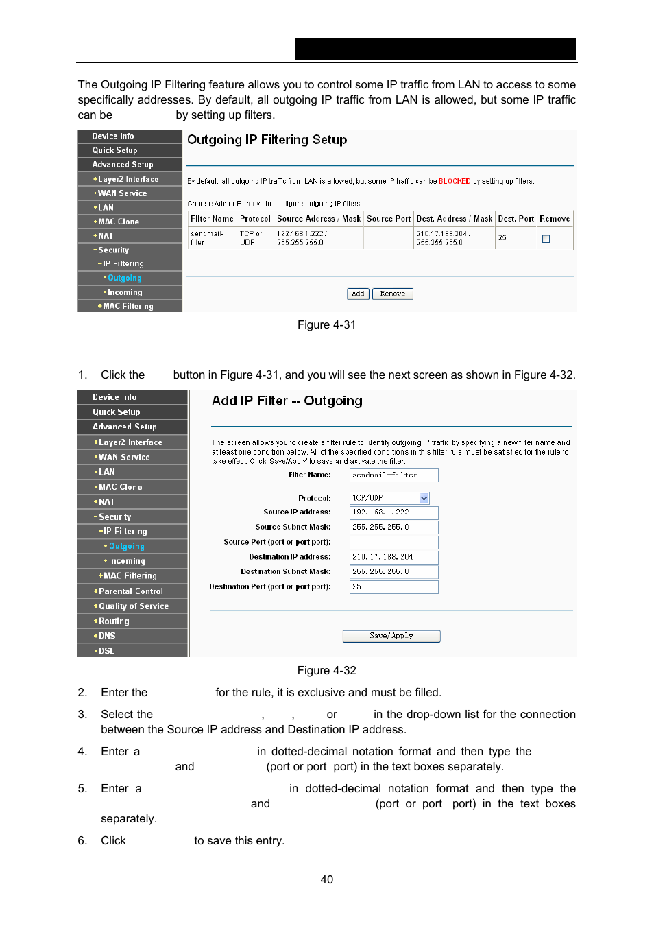 TP-Link TD-W8970N User Manual | Page 47 / 116