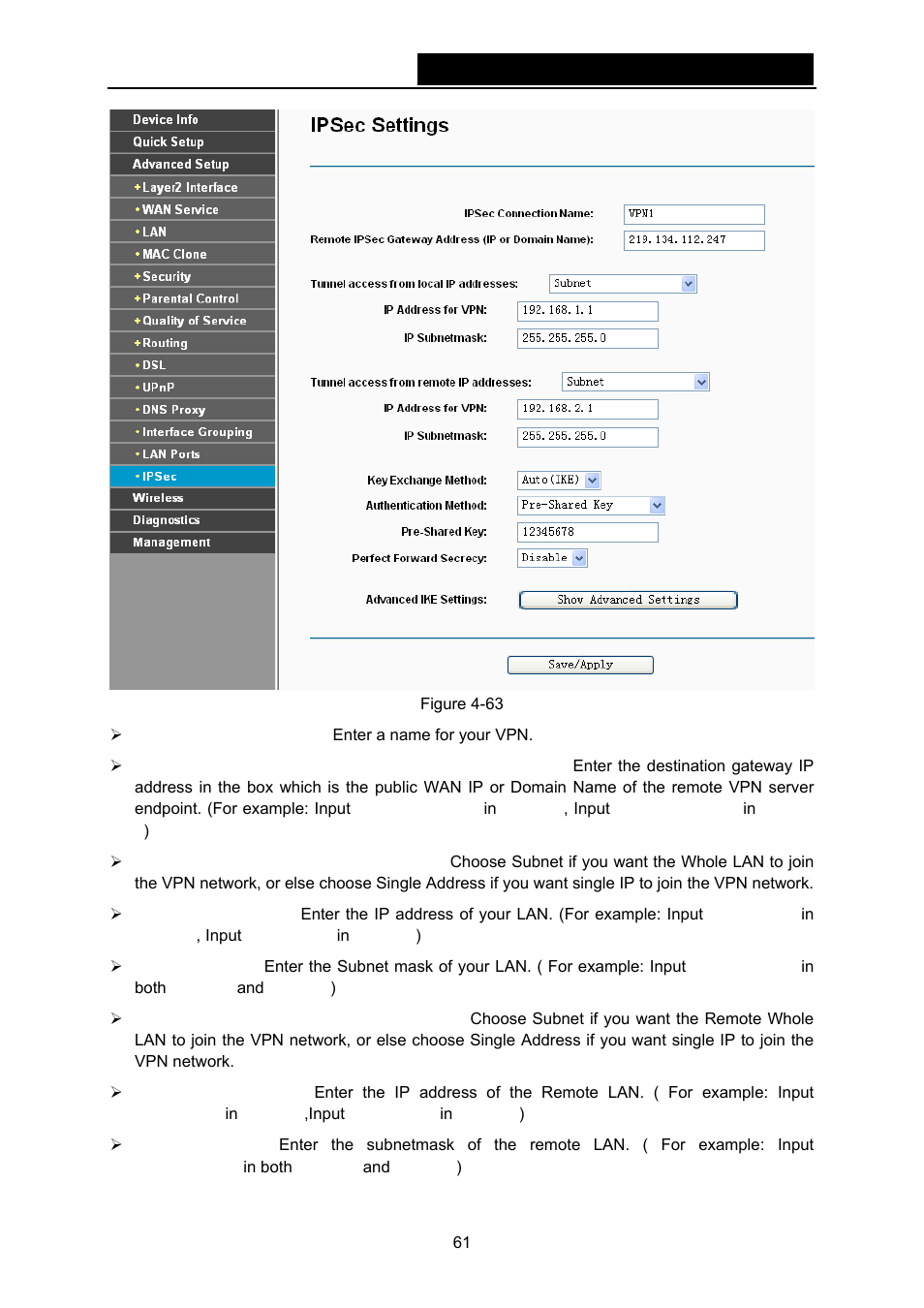 TP-Link TD-W8970N User Manual | Page 68 / 116