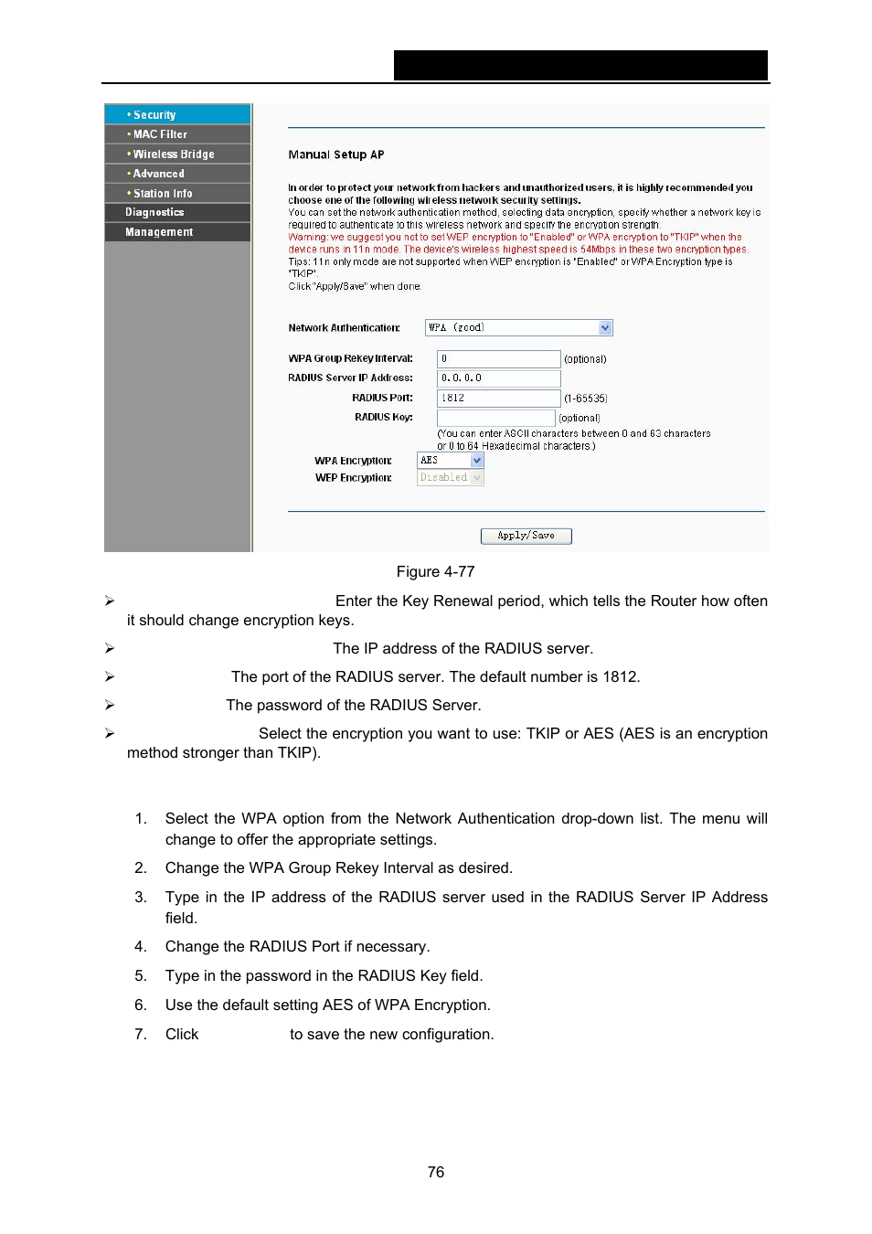 TP-Link TD-W8970N User Manual | Page 83 / 116