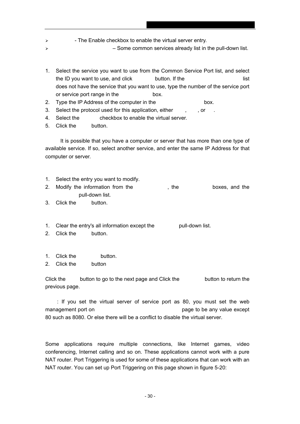 2 port triggering | TP-Link TL-WR641G User Manual | Page 36 / 67