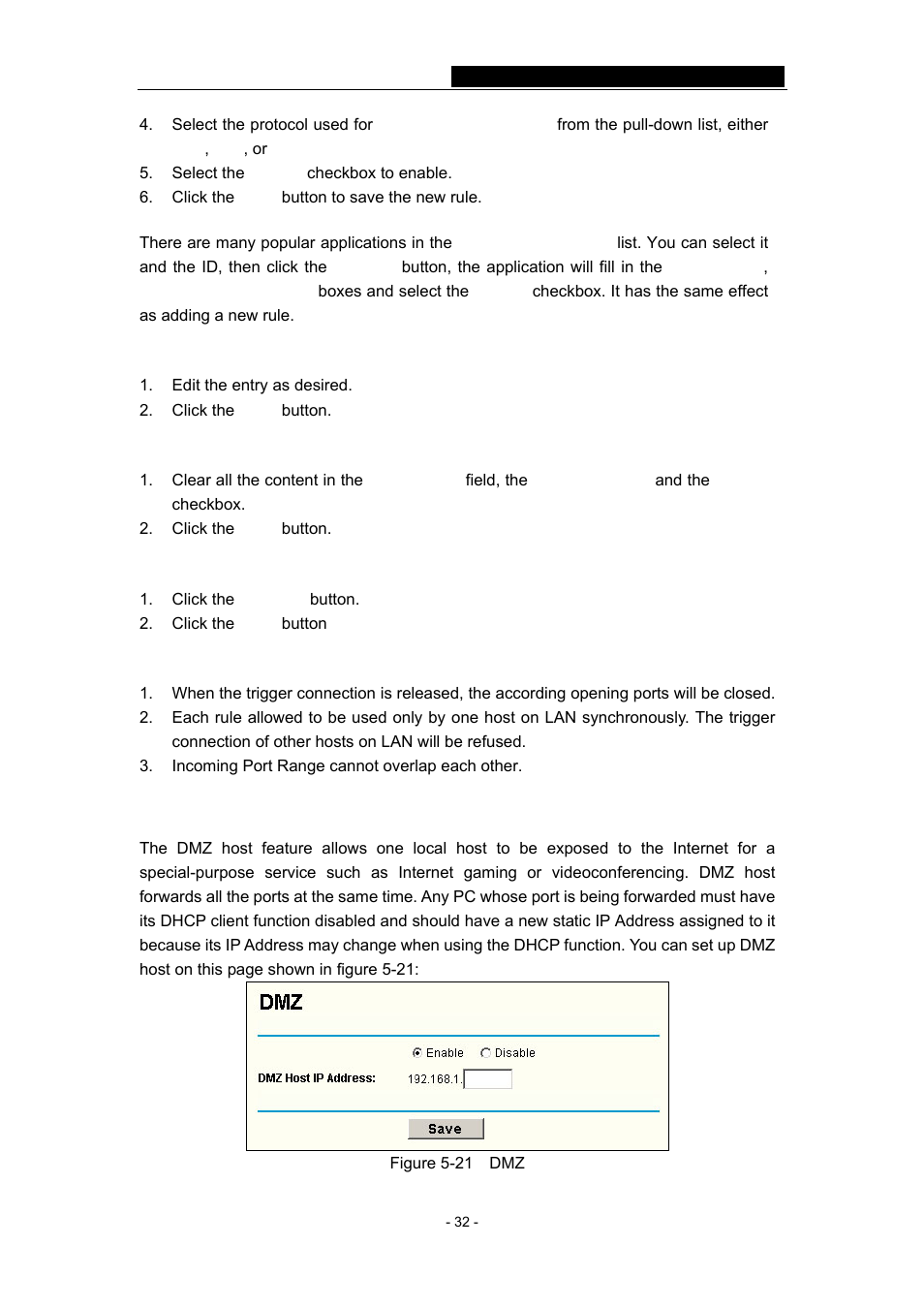 3 dmz | TP-Link TL-WR641G User Manual | Page 38 / 67