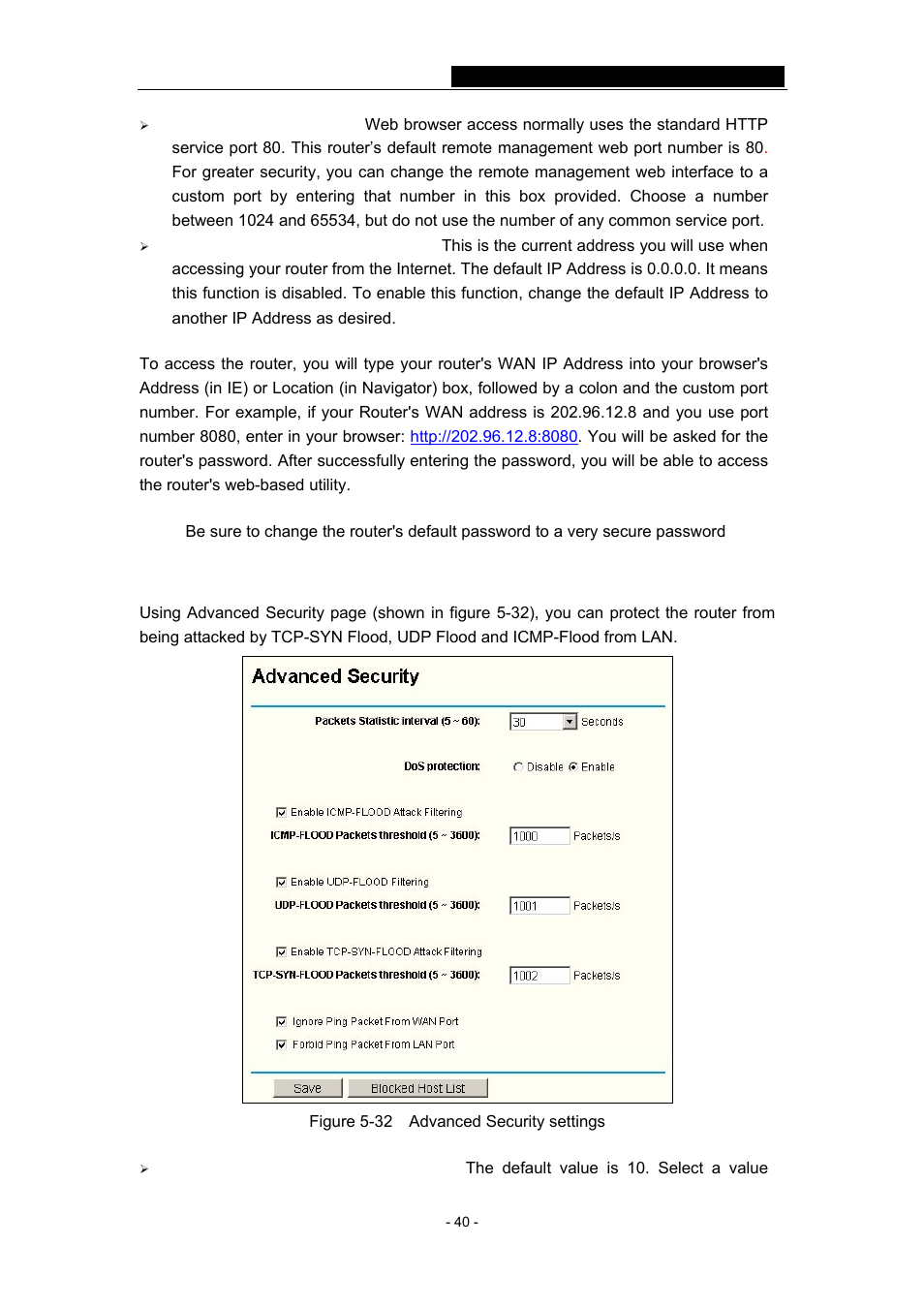 6 advanced security | TP-Link TL-WR641G User Manual | Page 46 / 67