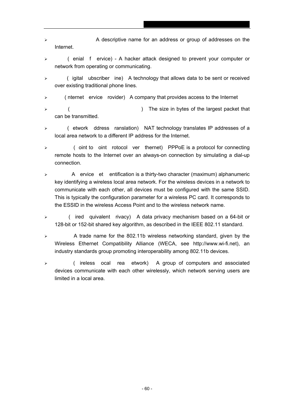 TP-Link TL-WR641G User Manual | Page 66 / 67