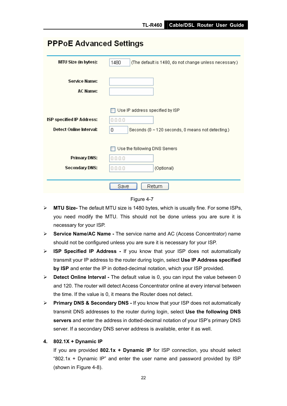 TP-Link TL-R460 User Manual | Page 29 / 77