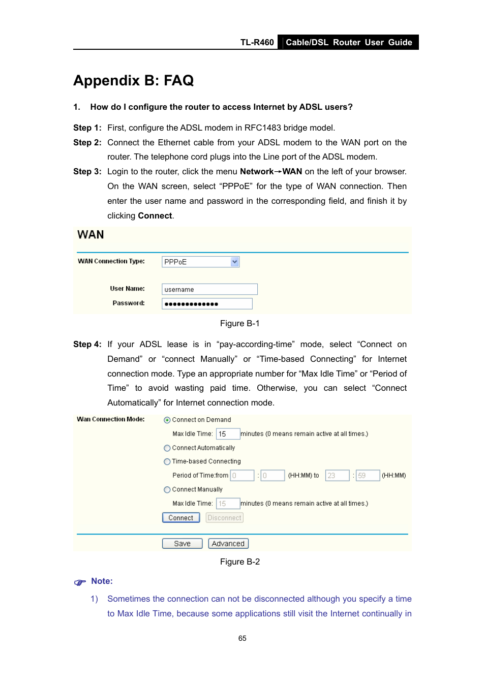 Appendix b: faq | TP-Link TL-R460 User Manual | Page 72 / 77