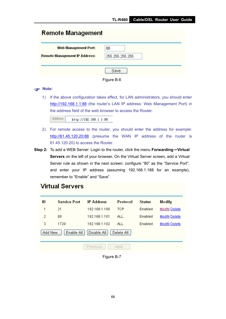 TP-Link TL-R460 User Manual | Page 75 / 77