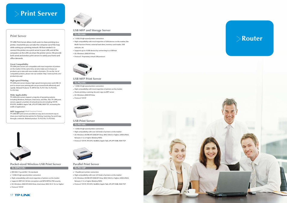 P17-18_复制.pdf, Print server, Router | TP-Link Ultimate Wireless N Gigabit Router TL-WR1043ND User Manual | Page 12 / 24