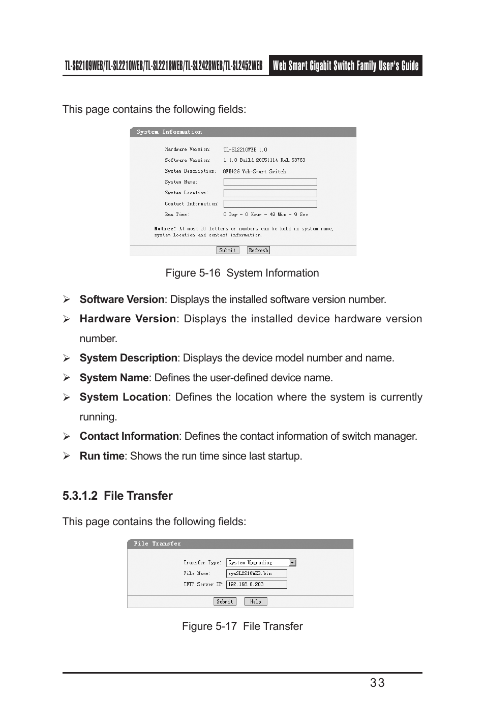 2 file transfer | TP-Link TL-SL2218WEB User Manual | Page 40 / 75