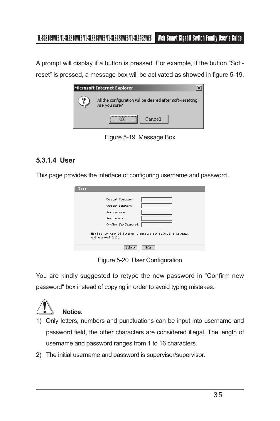 4 user | TP-Link TL-SL2218WEB User Manual | Page 42 / 75