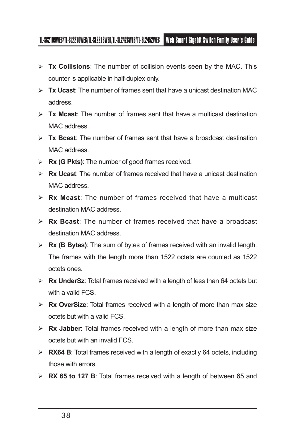 TP-Link TL-SL2218WEB User Manual | Page 45 / 75